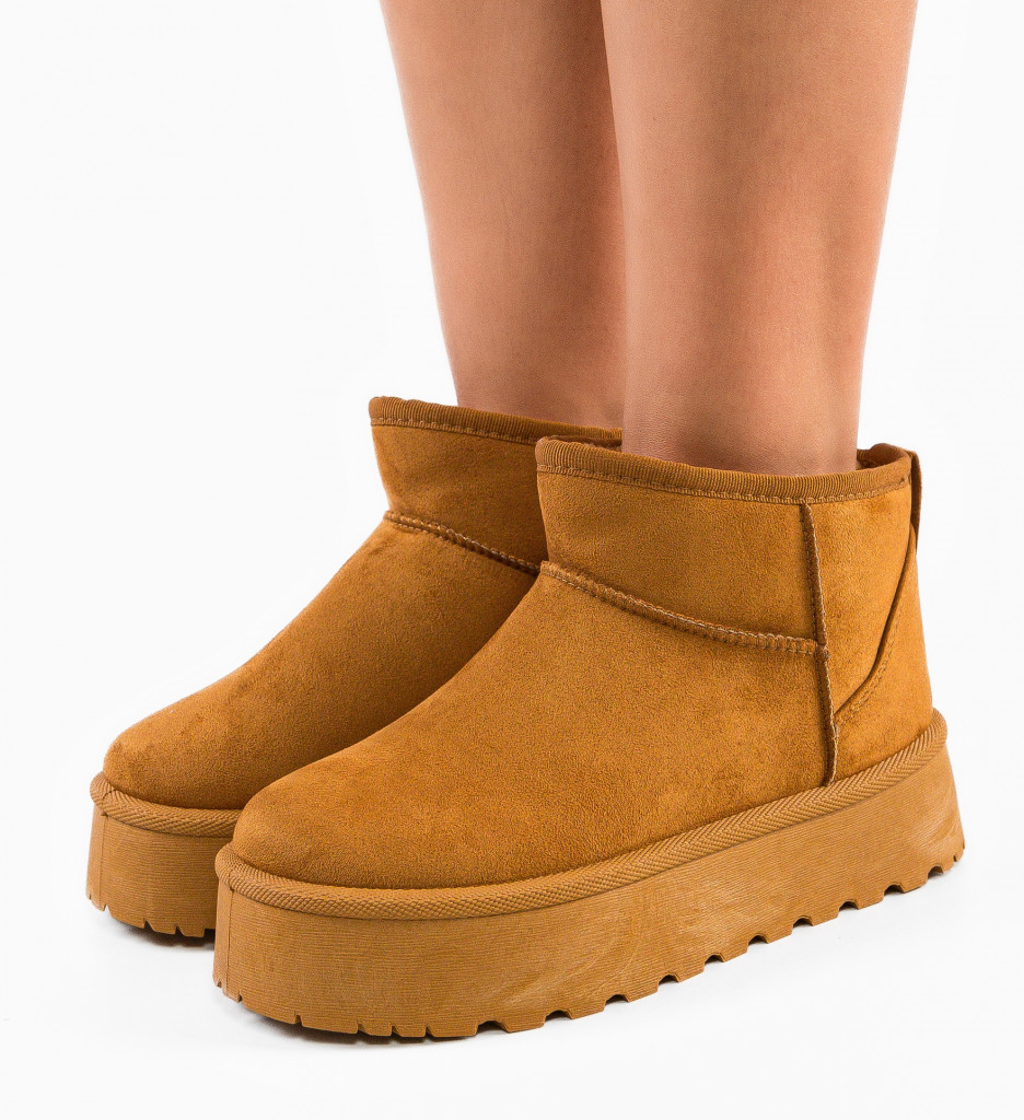 Cizme Dora Camel | Confort și Stil - imagine 2