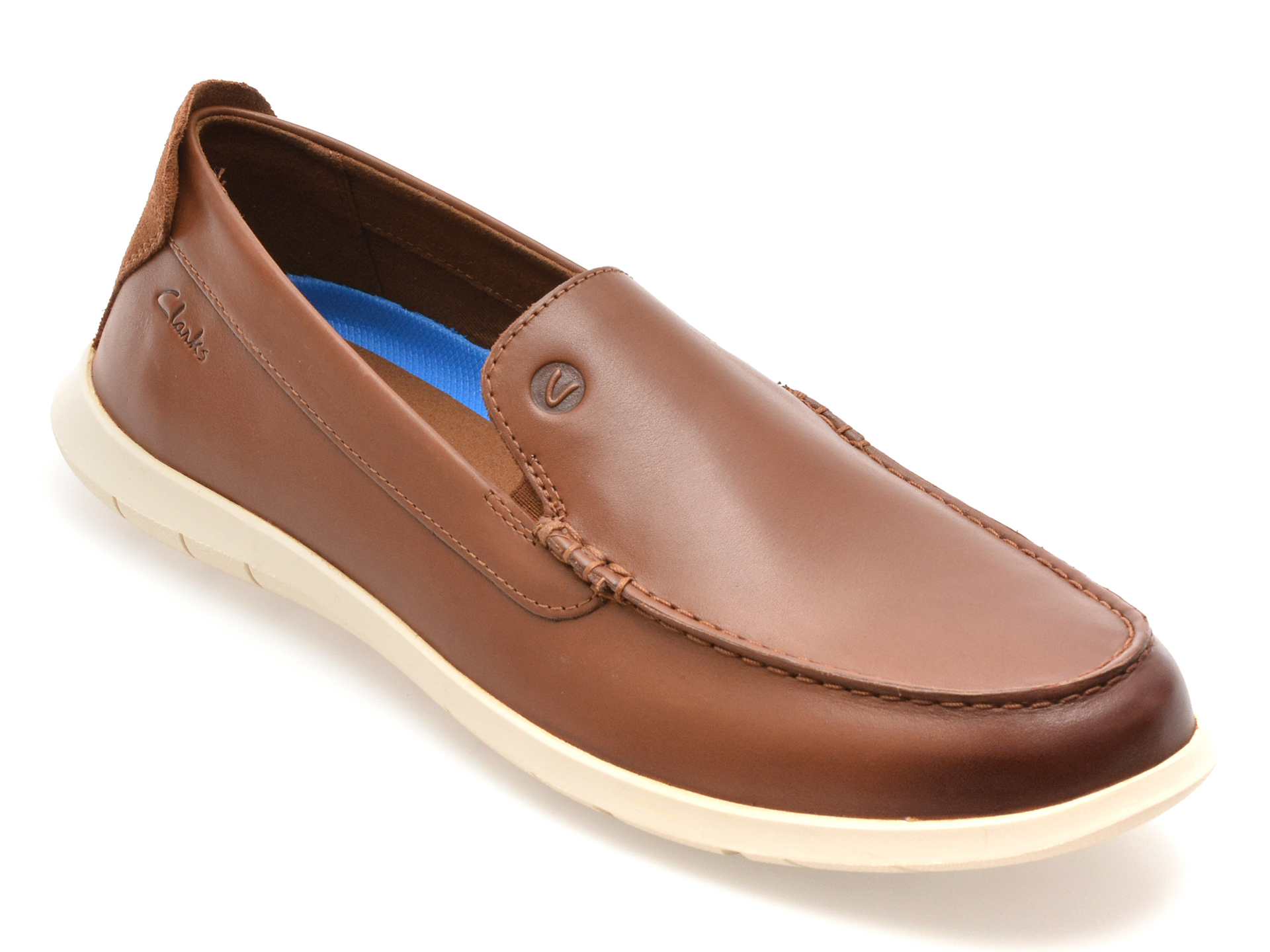 Mocasini Clarks Flexway Step, Piele Naturală