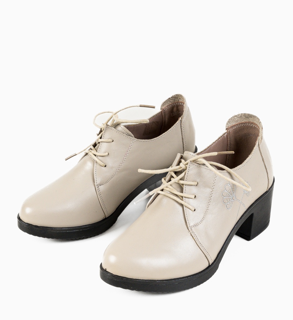 Pantofi Casual Atraxia Bej - Confort și Stil - imagine 6