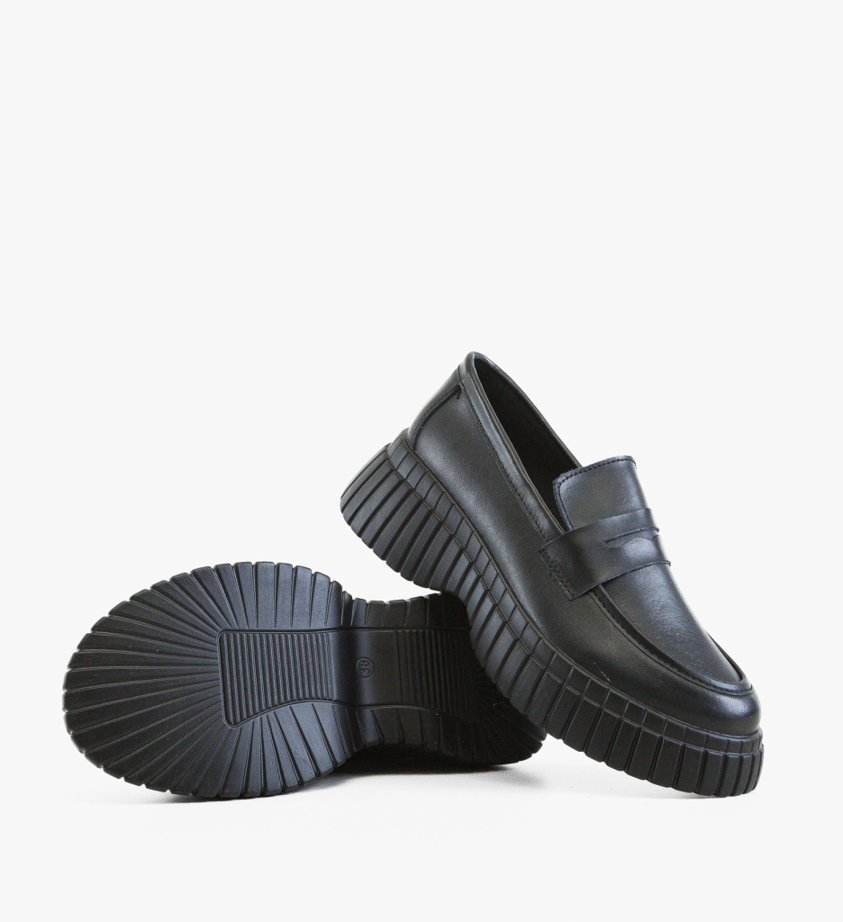 Pantofi Casual Kalte Negri - Confort și Stil - imagine 4