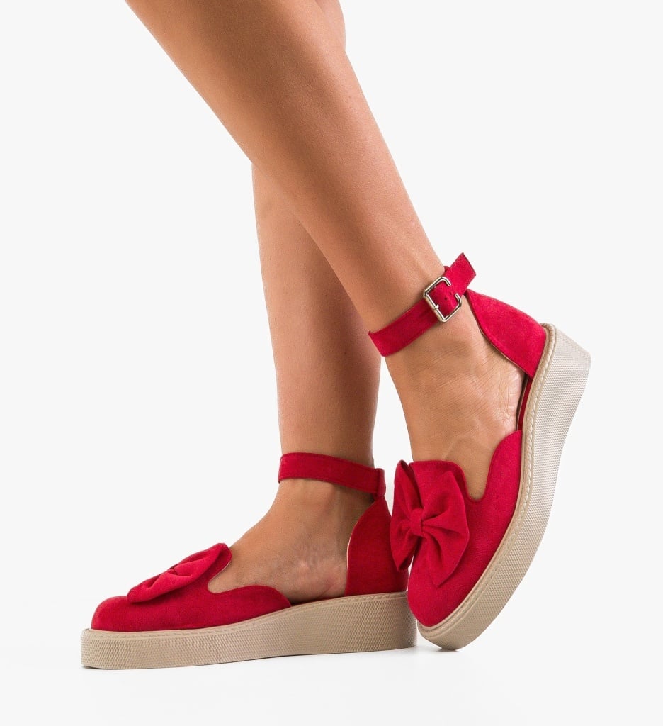 Pantofi Casual Dama Elona Fuchsia Eleganți