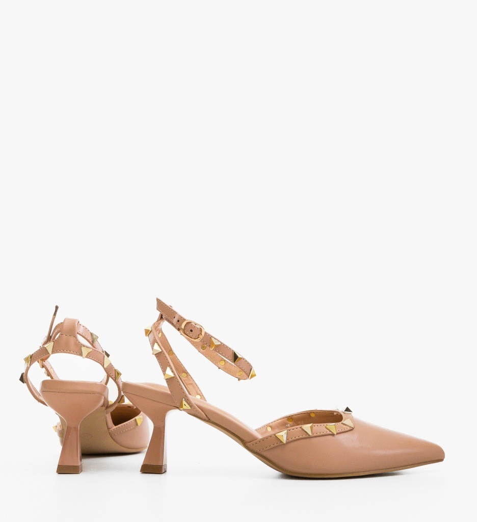 Pantofi Dama Uabare Nude Eleganți și Confortabili - imagine 4
