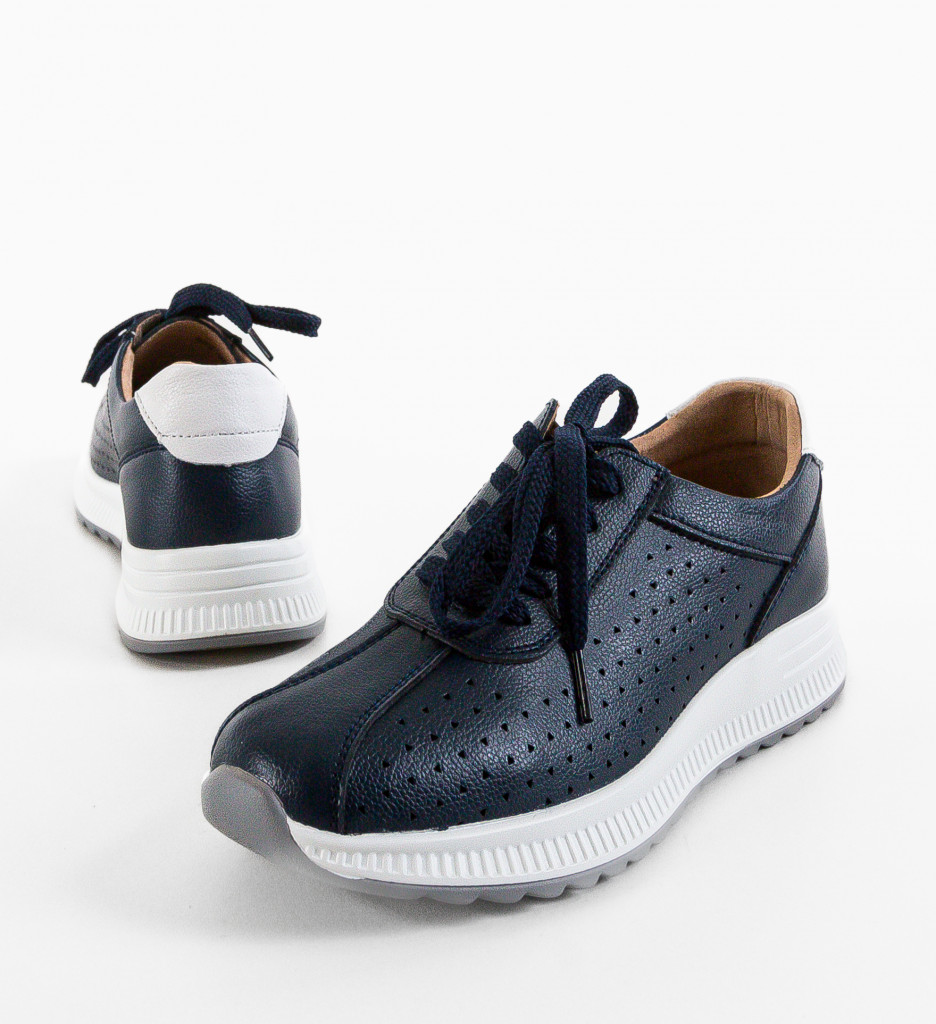 Pantofi Casual Kari Bleumarin - Confort și Stil - imagine 11