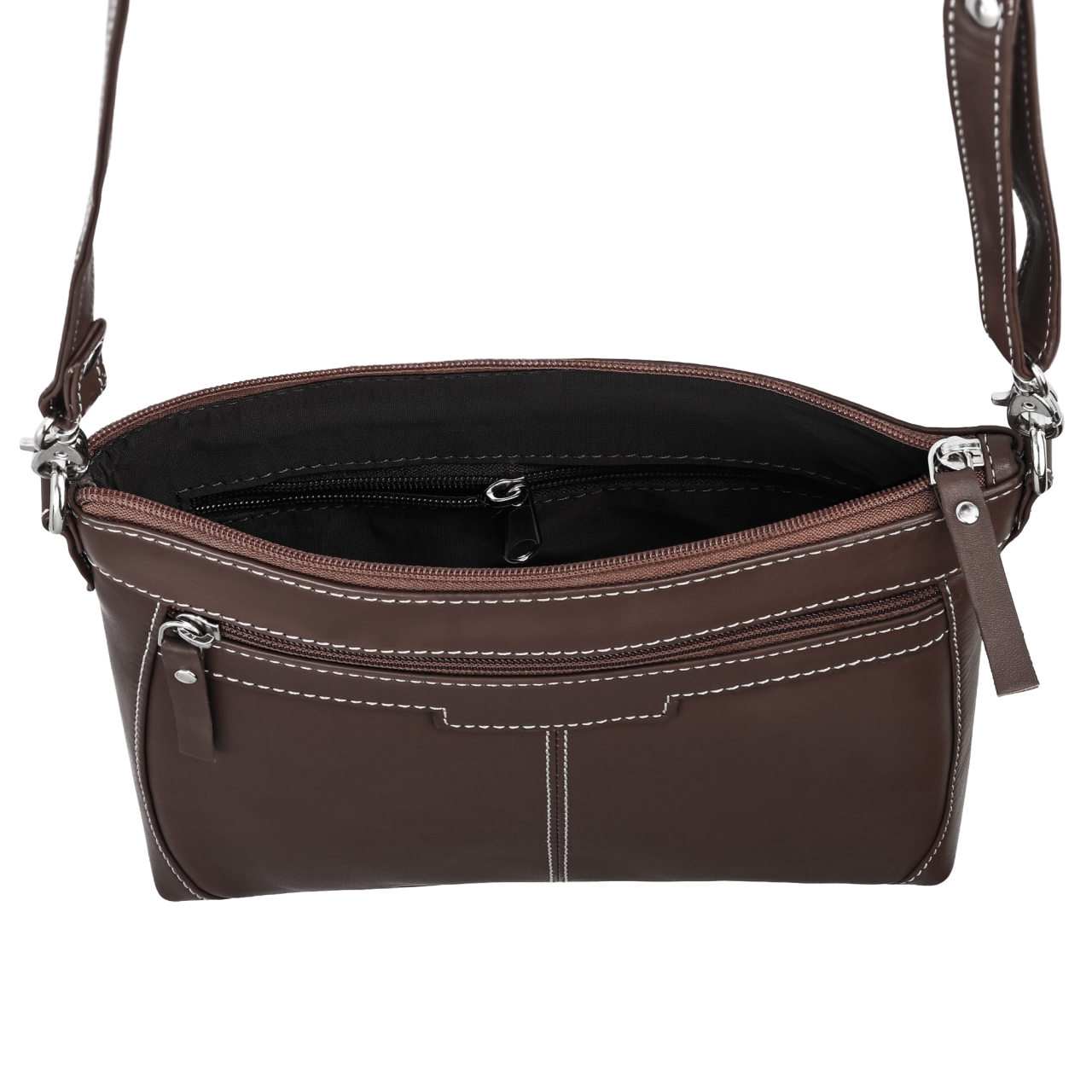 Geanta Claudie GT3881 Piele Naturală Maro India - imagine 4