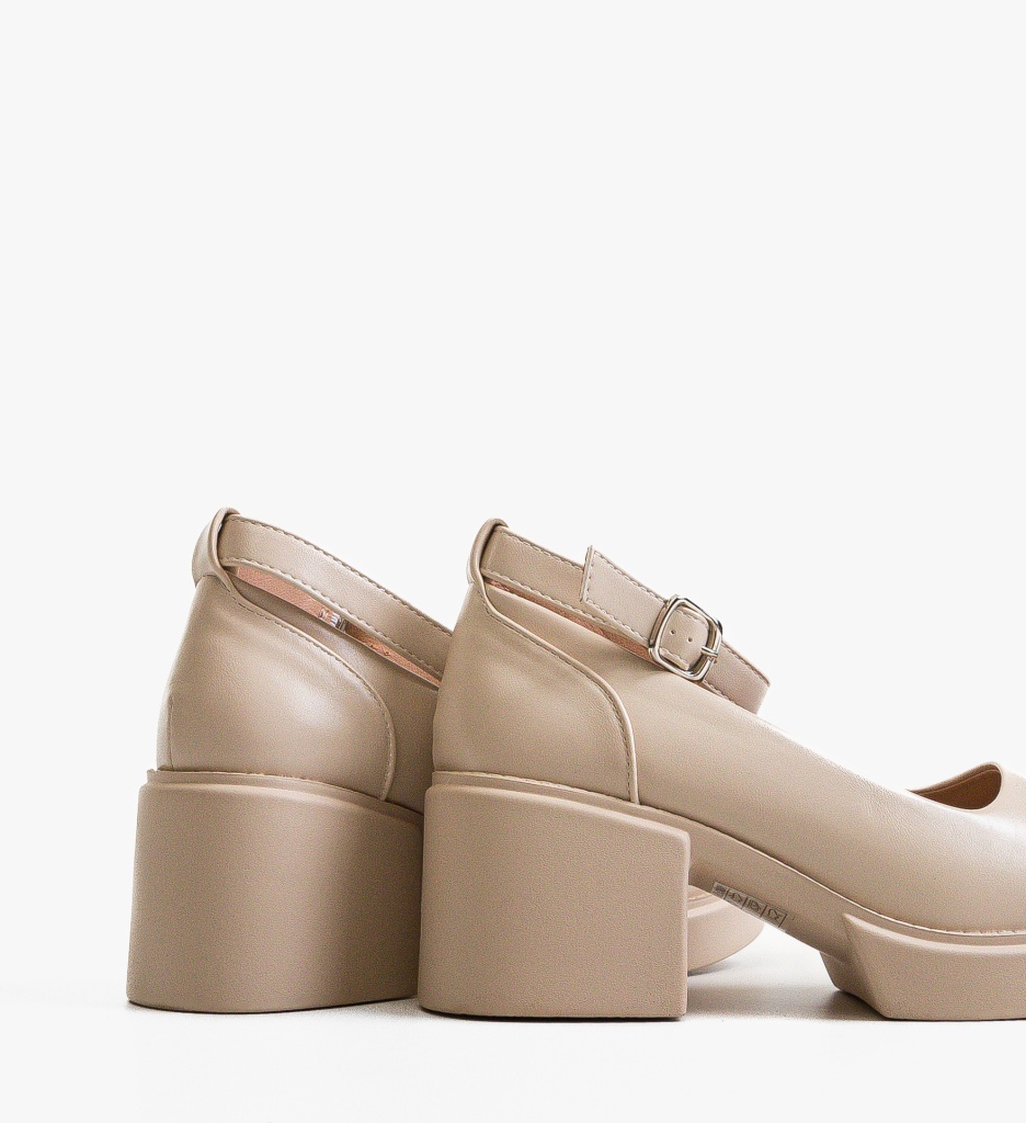 Pantofi dama Grima Bej - Eleganță și confort - imagine 7