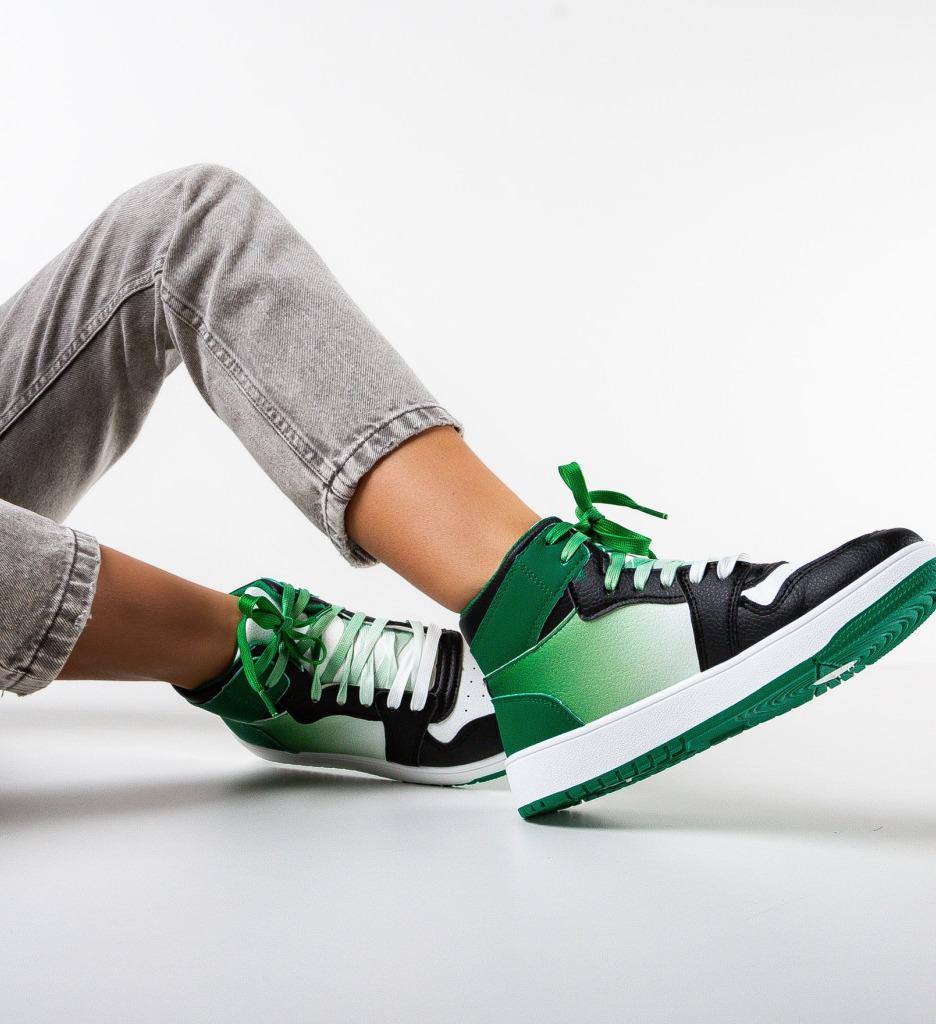 Sneakers Dama Verzi | Confort & Stil Modern