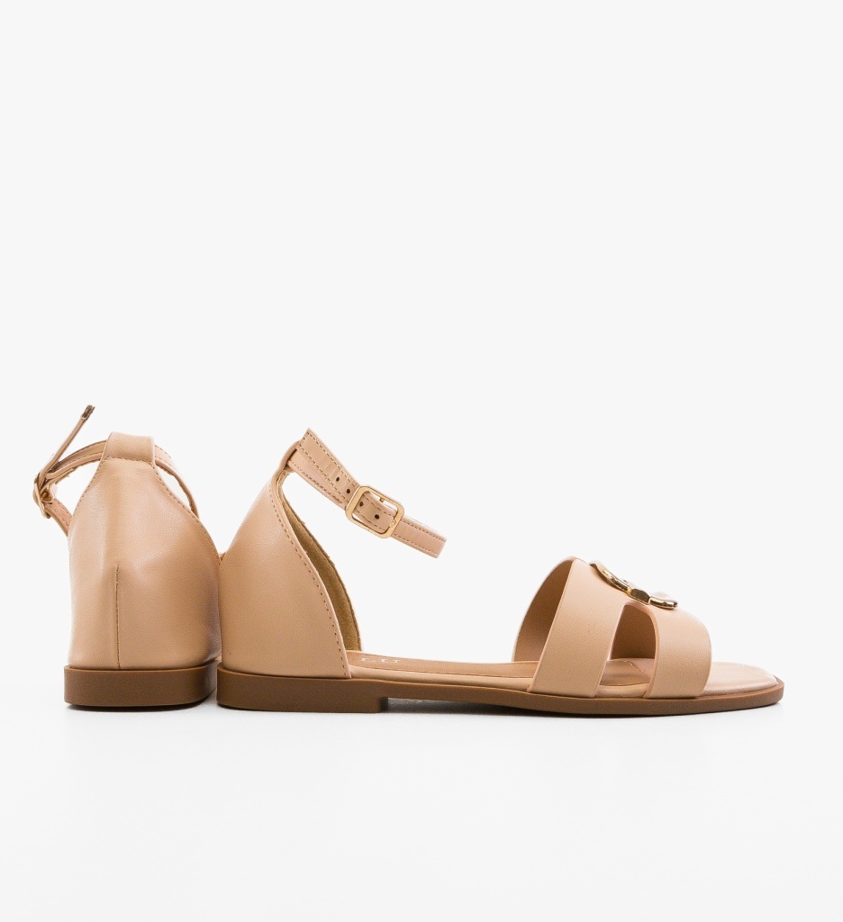 Sandale Dama Kornela Bej | Eleganță și Confort - imagine 5