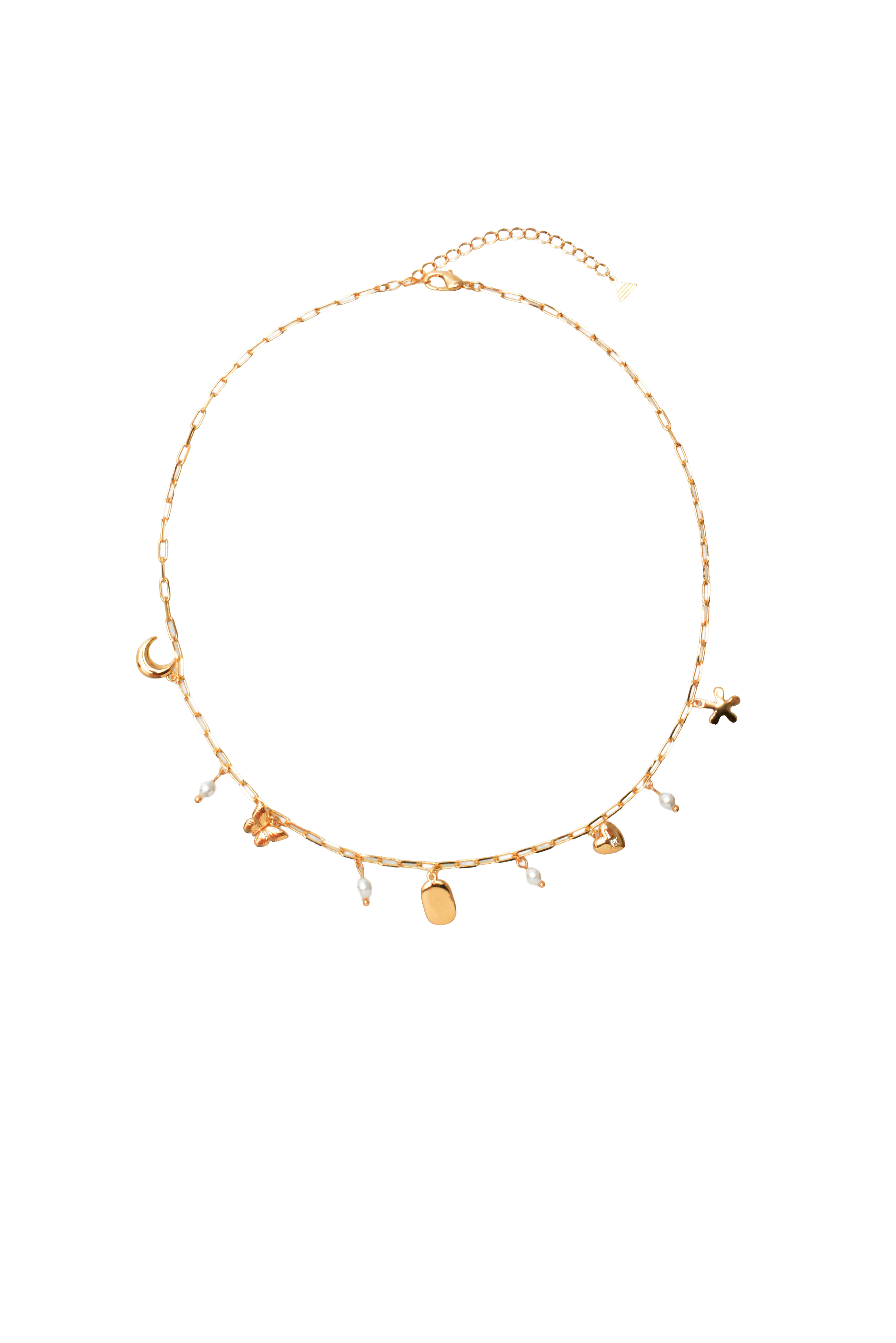Colier ALDO Auriu FLUTTTERR 102 - Eleganță Metal