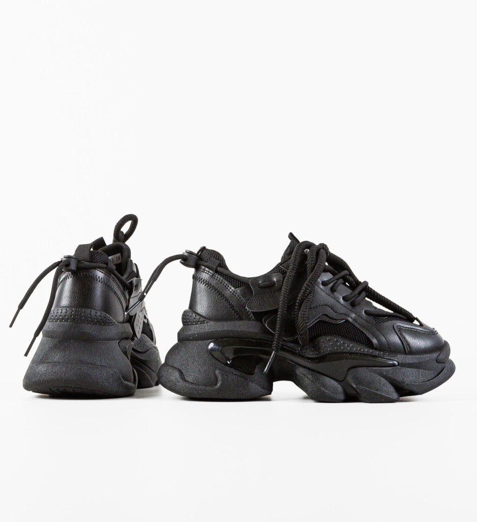 Sneakers Nertar Negri Dama | Confort & Stil Urban - imagine 6