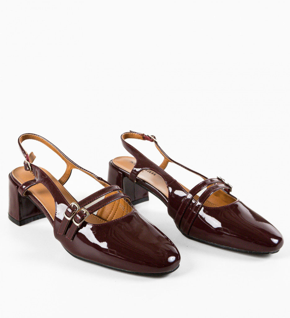 Pantofi Dama Sena Grena - Eleganți și Confortabili - imagine 7
