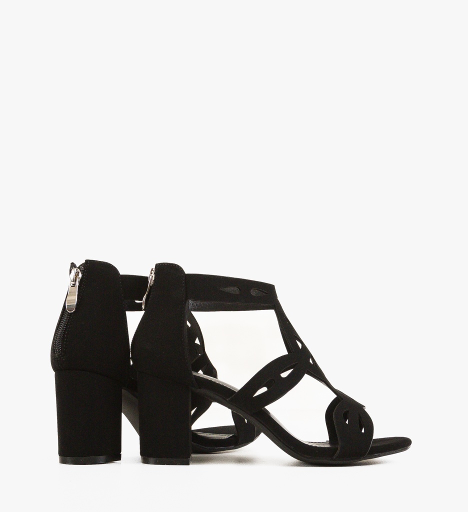 Sandale Toc Negre Vedre - Stil și Confort - imagine 5