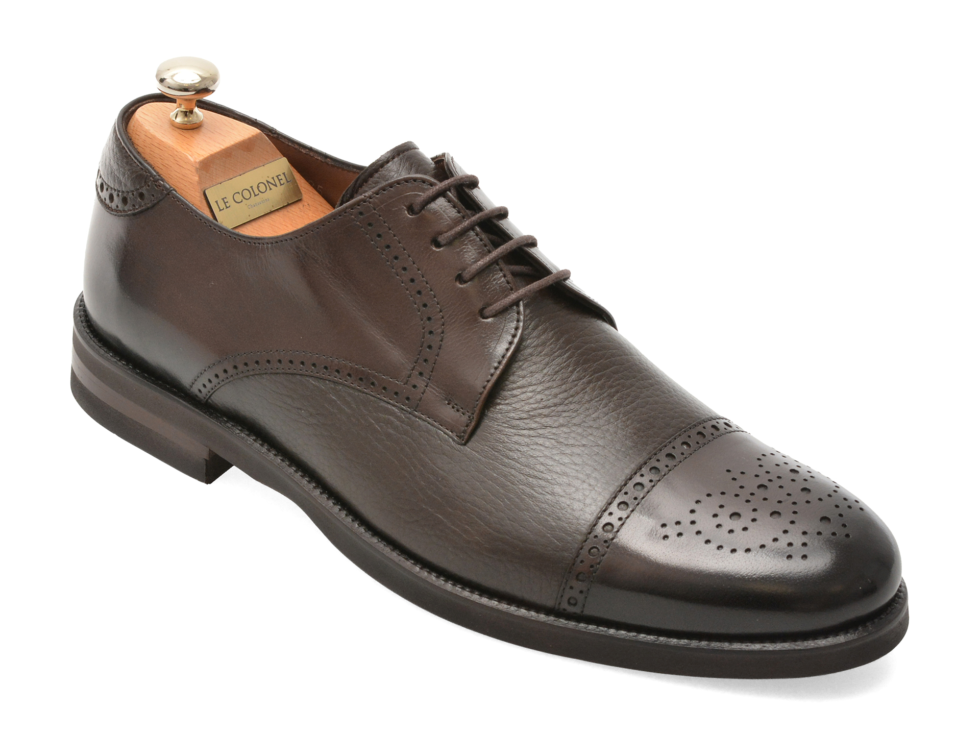 Pantofi Eleganți Le Colonel Maro din Piele Naturală