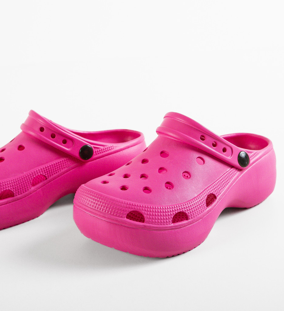 Papuci Dama Simo Fuchsia - Confort și Stil - imagine 6