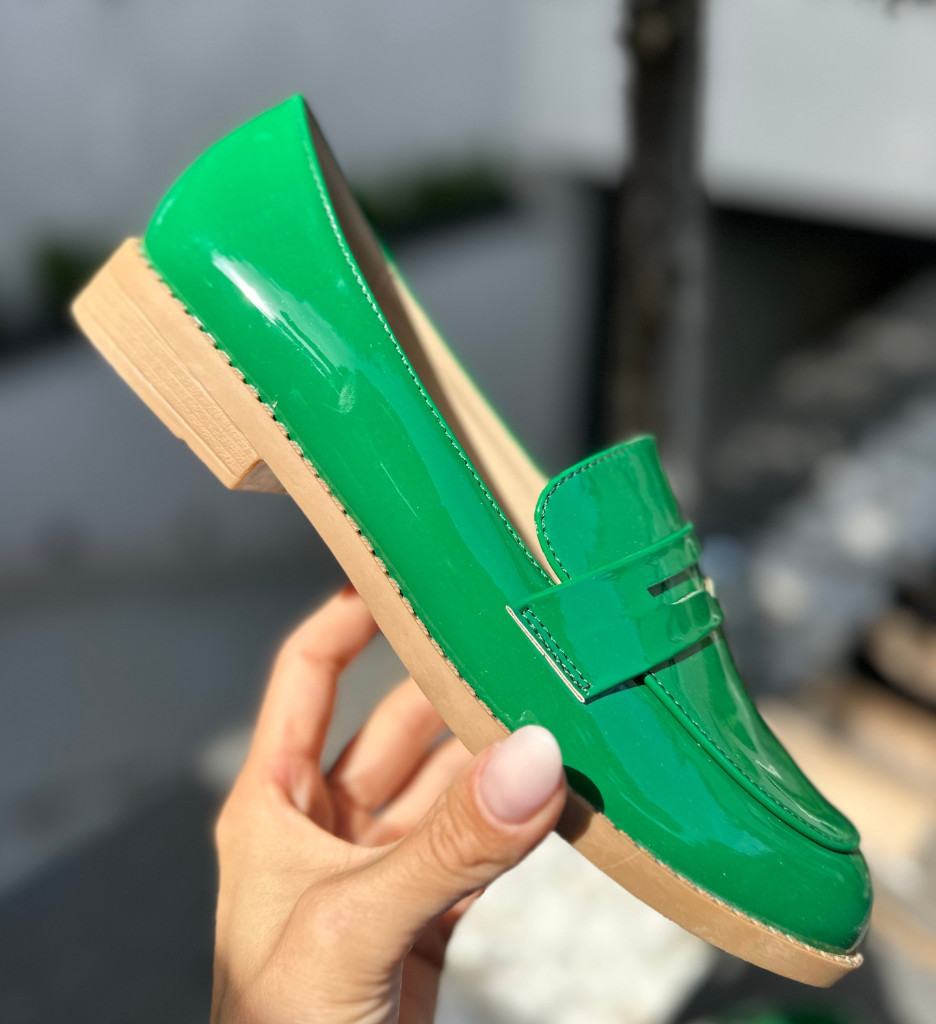 Pantofi Casual Chikere Verzi - Confort și Stil - imagine 2