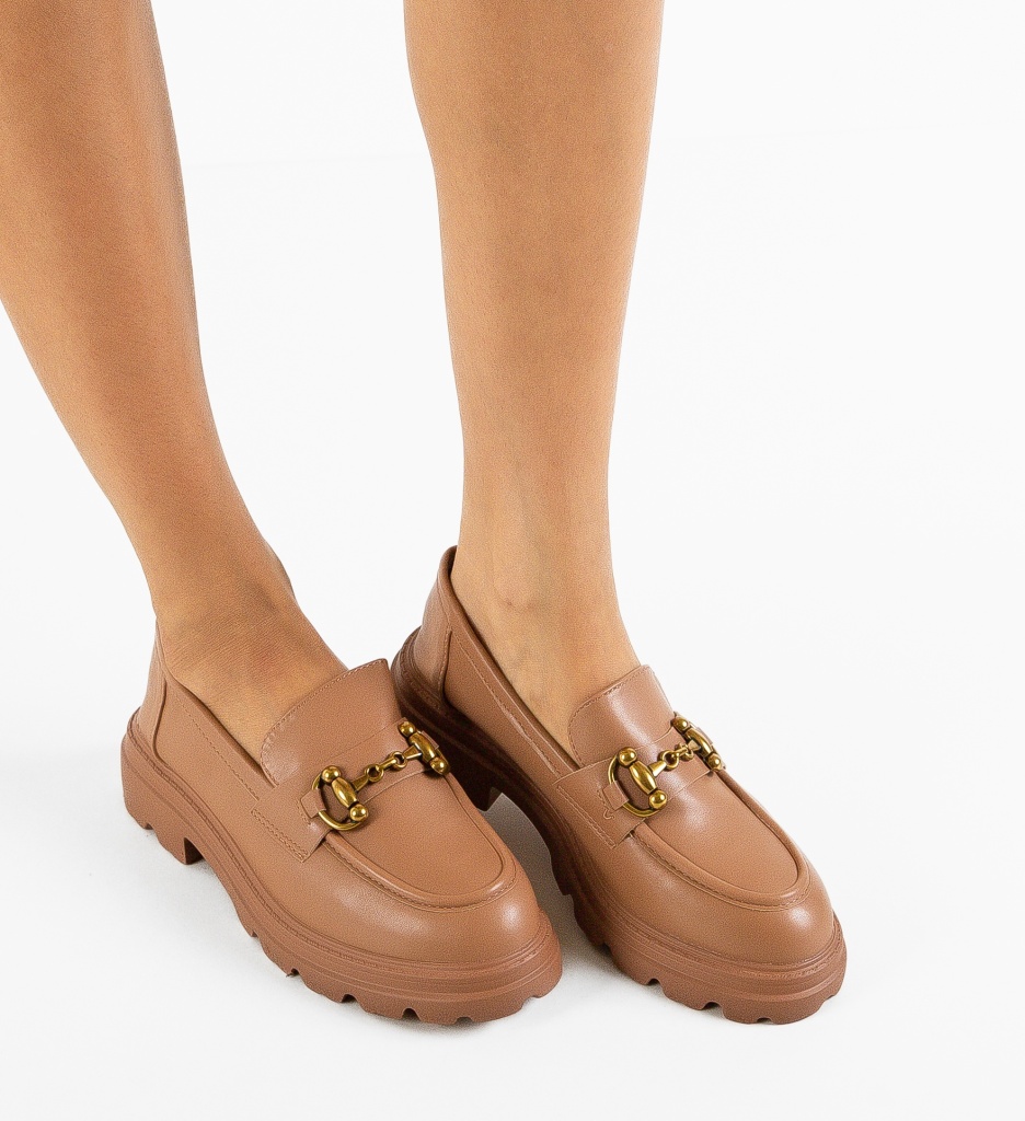 Pantofi Casual Sashi Bej - Confort & Stil Zilnic - imagine 3