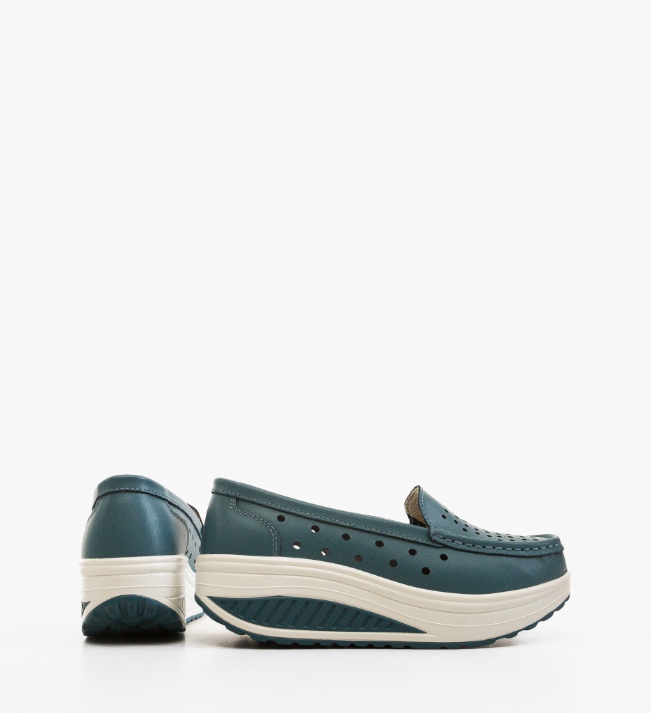 Pantofi Casual Buga Albastri - Confort și Stil - imagine 3