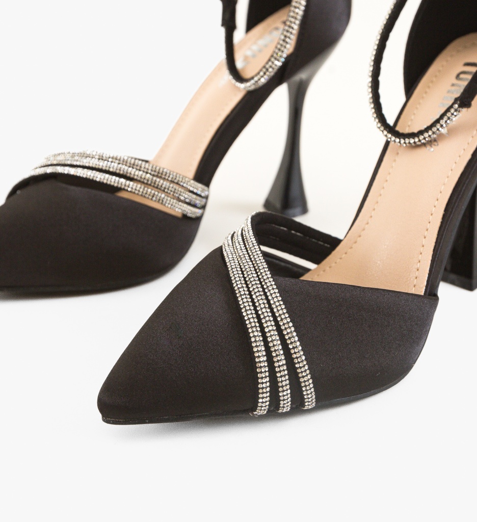 Pantofi dama Emix Negri | Eleganță și Stil - imagine 5