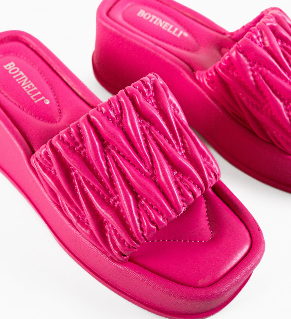Papuci dama Torne Fuchsia - Confort și Stil - imagine 14