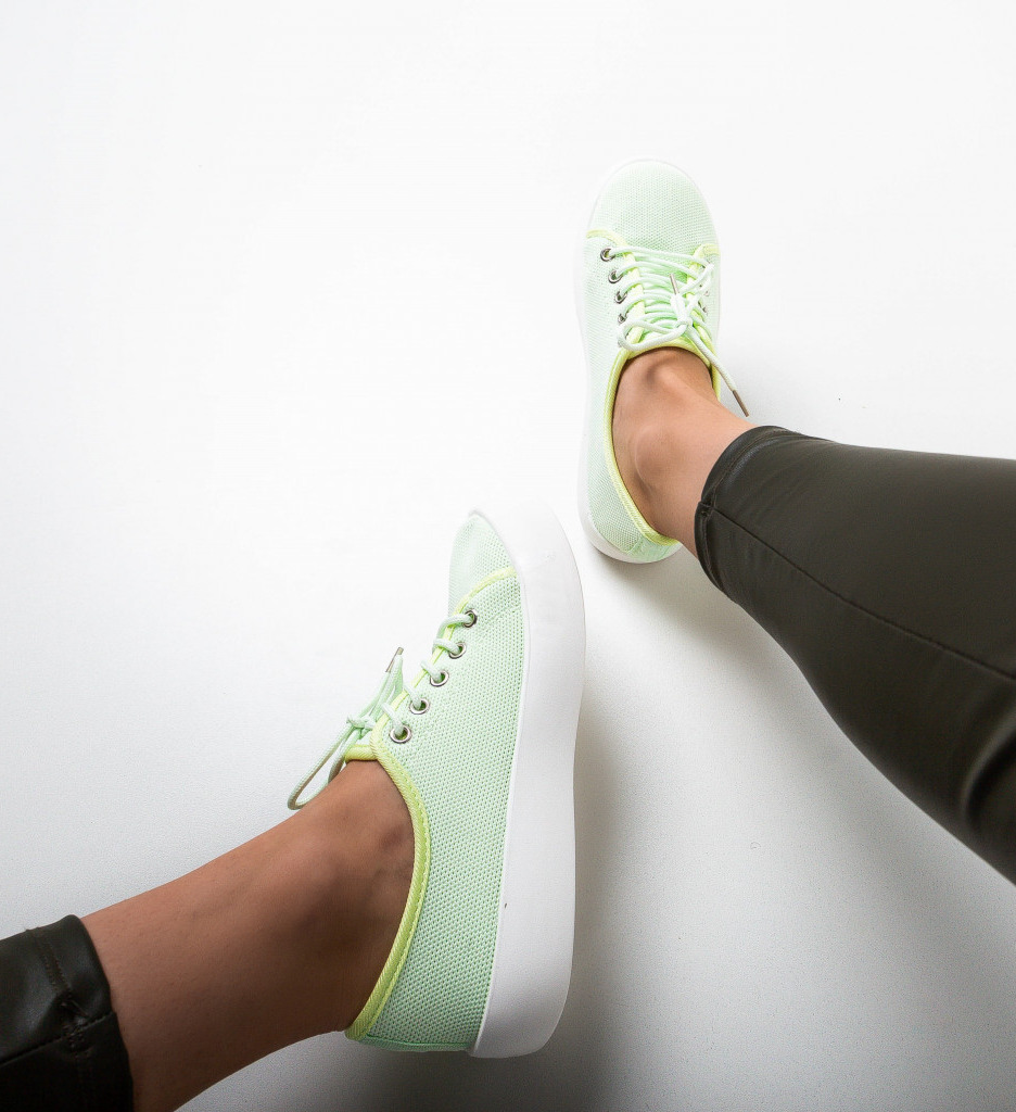 Sneakers Miruna Verzi - Confort și Stil
