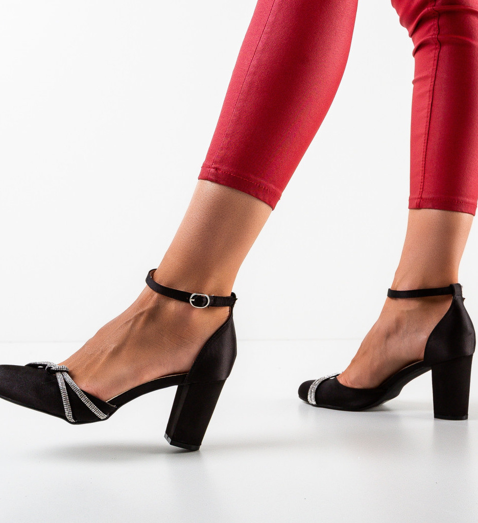 Pantofi Dans Dama Negri - Eleganță și Confort - imagine 2