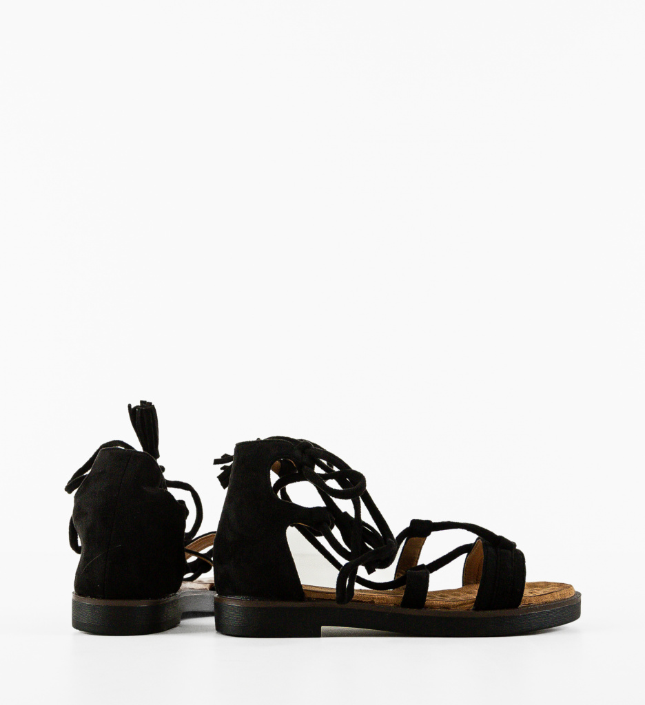 Sandale Dama Vremiz Negre | Eleganță și Confort - imagine 5