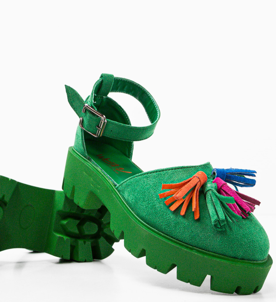 Pantofi Casual Jaila Verzi - Confort și Stil Zilnic - imagine 7