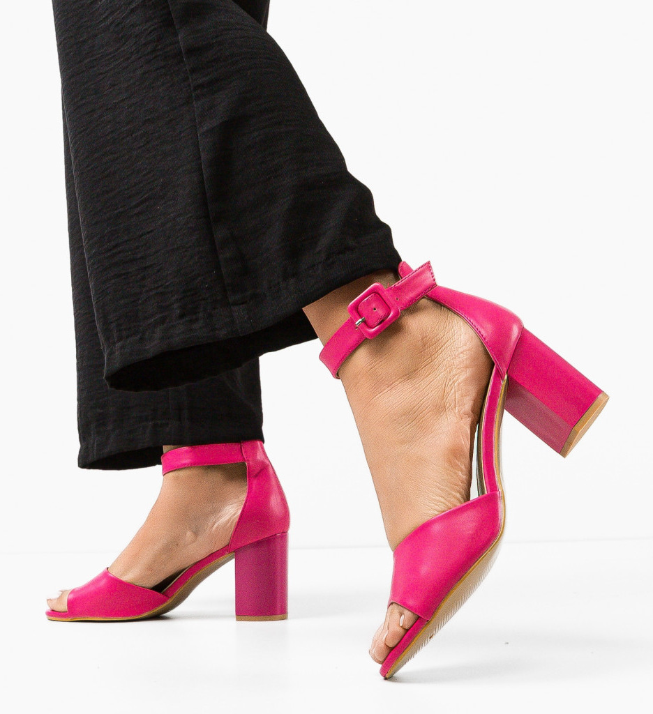Sandale Keltic Fuchsia - Eleganță pe Toc - imagine 7