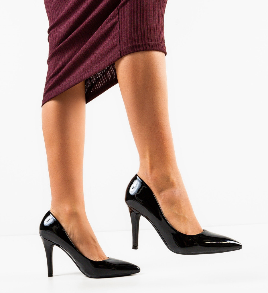 Pantofi Amanda Eleganți cu Toc - Stil Refined - imagine 3