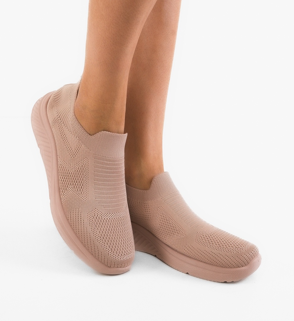 Sneakers Dama Kenure Roz | Confort Zilnic