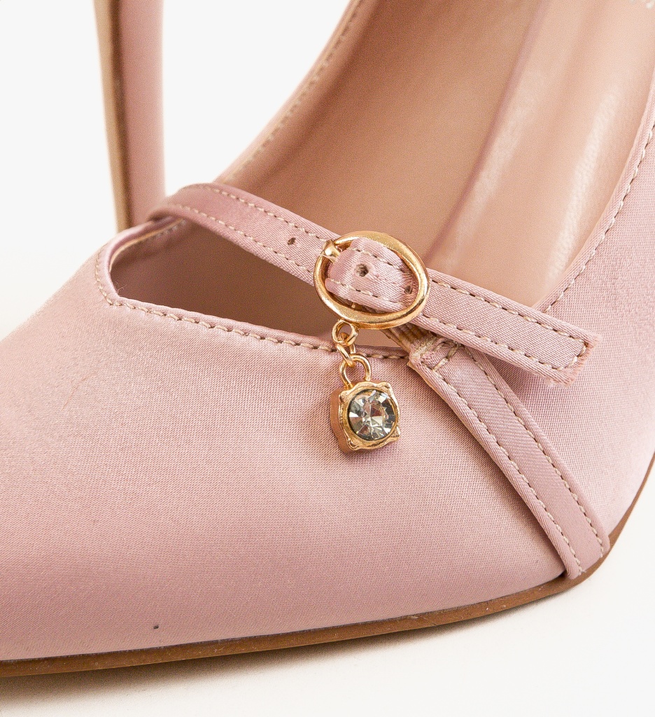 Pantofi Stiletto Katie Nude - Eleganță Maximă - imagine 6
