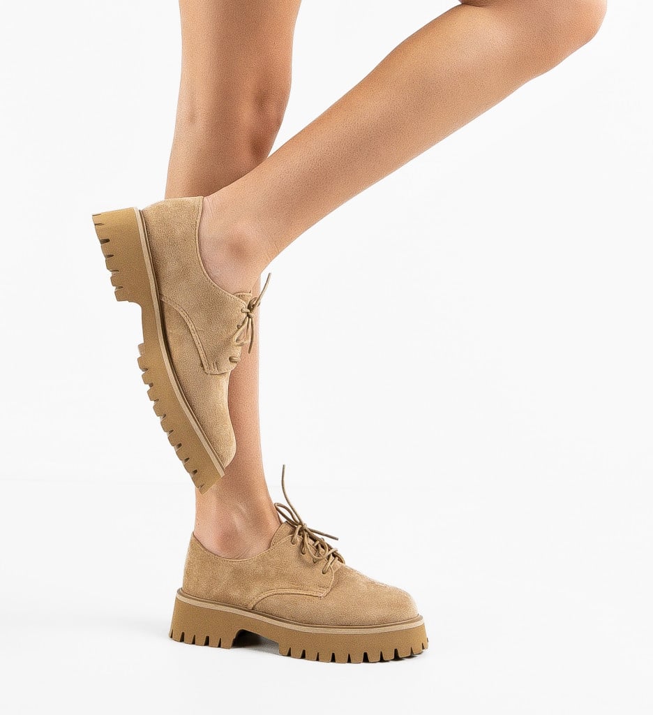 Pantofi Dama Maisie Camel | Confort Zilnic - imagine 9