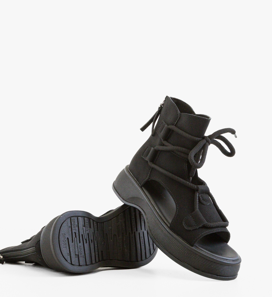 Sandale Dama Manye Negre - Eleganță și Confort - imagine 5