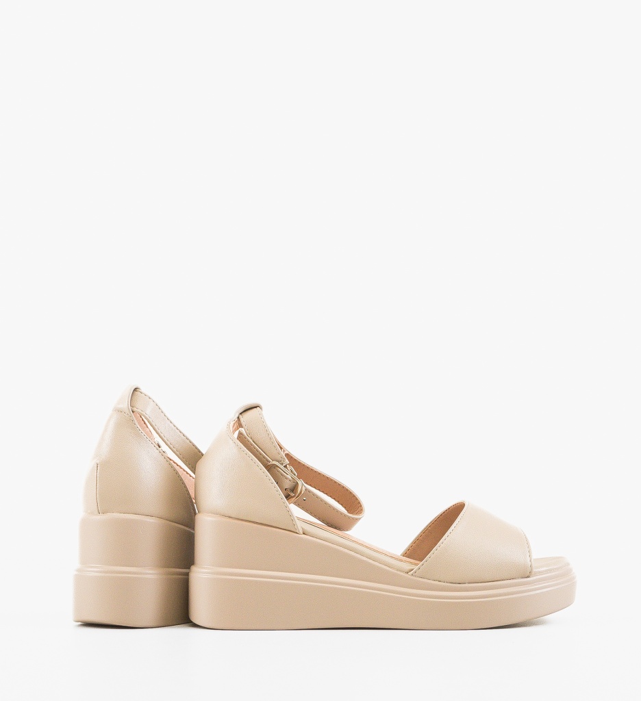 Platforme Dama Honorus Bej | Stil și Confort - imagine 2