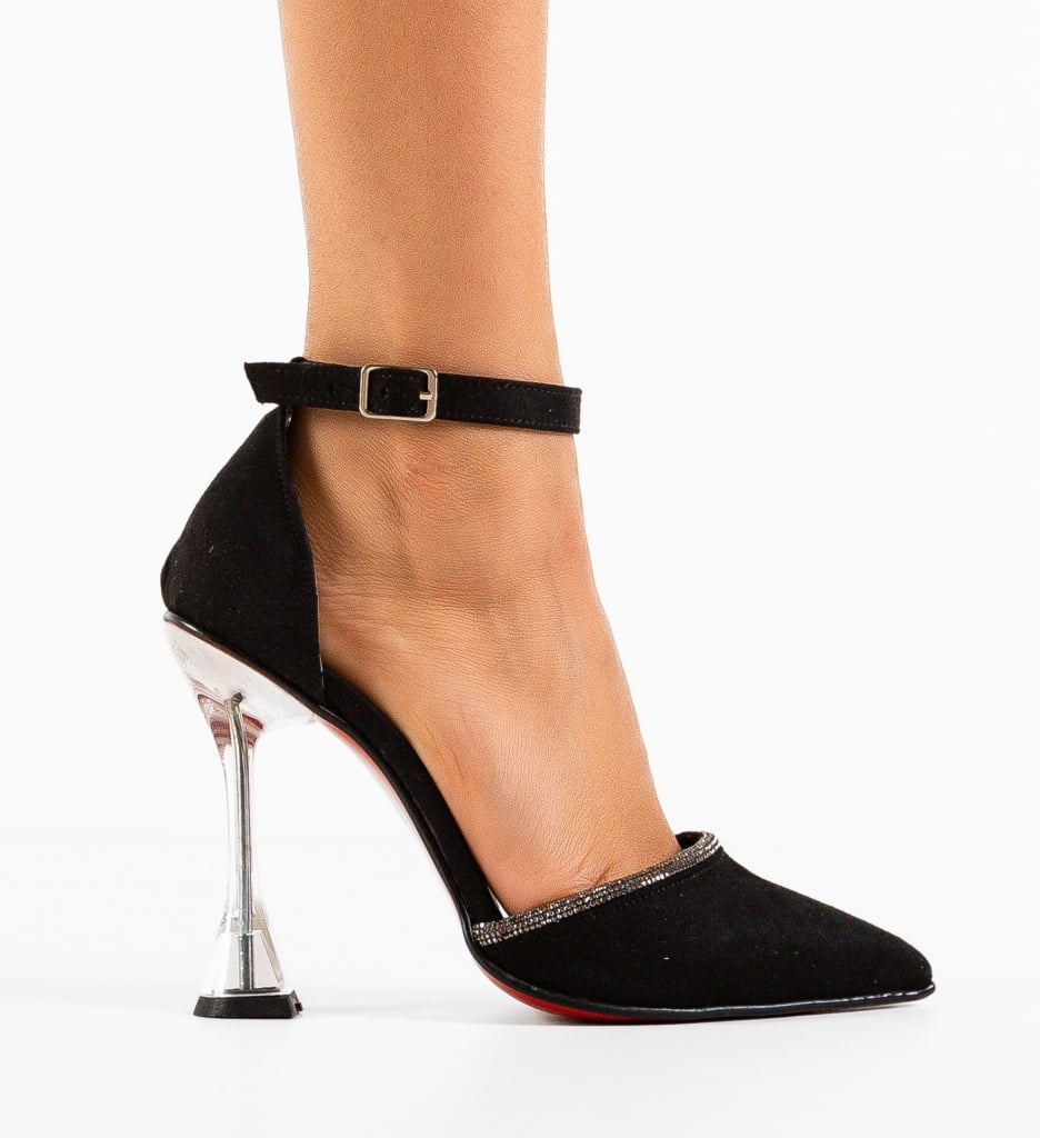 Pantofi dama Osk Negri cu toc elegant - imagine 5