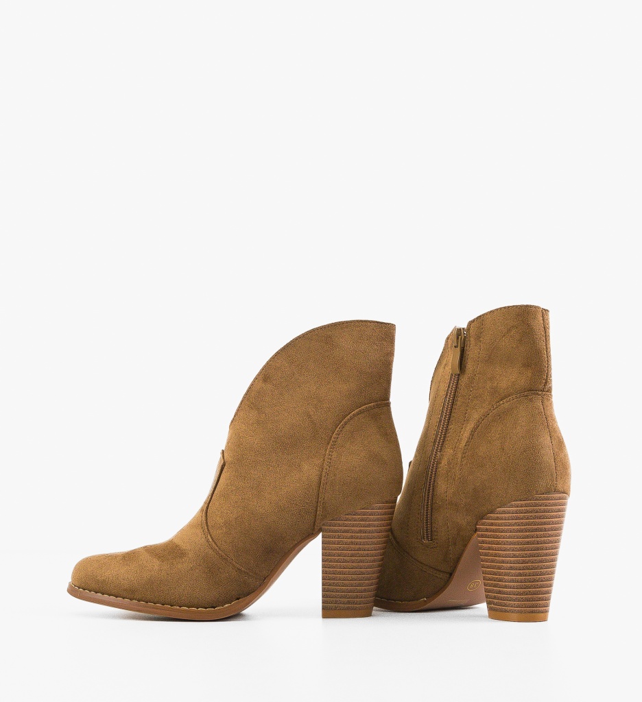 Botine Dama Grace Khaki - Eleganță și Confort - imagine 5