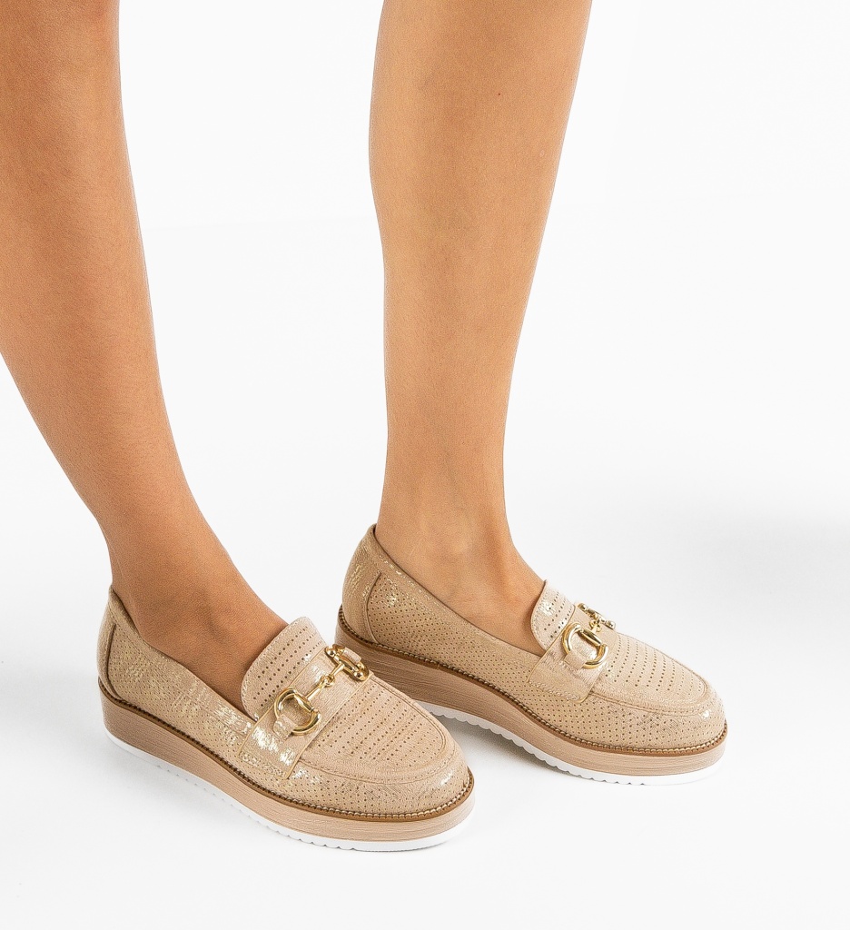 Pantofi Casual Richi Bej | Confort și Stil - imagine 2