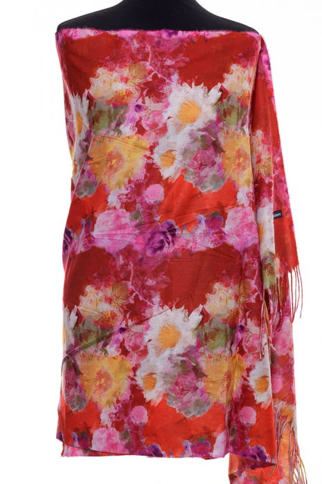 Esarfă Casmir Shopika | Design Floral Eleganță