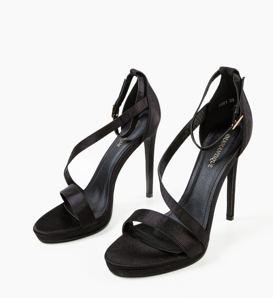 Sandale Lindon Negre - Eleganță și Stil - imagine 6