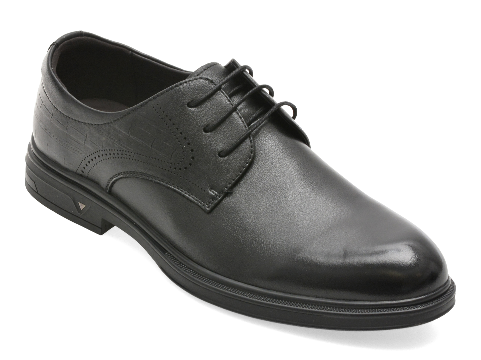 Pantofi Epica 55093 negri din piele naturală