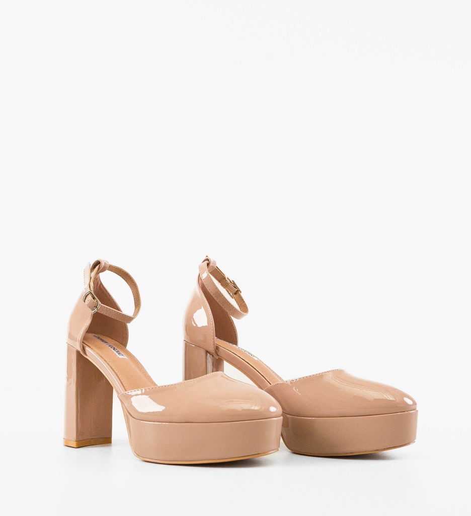Pantofi Shah Beige | Eleganță și Stil - imagine 5