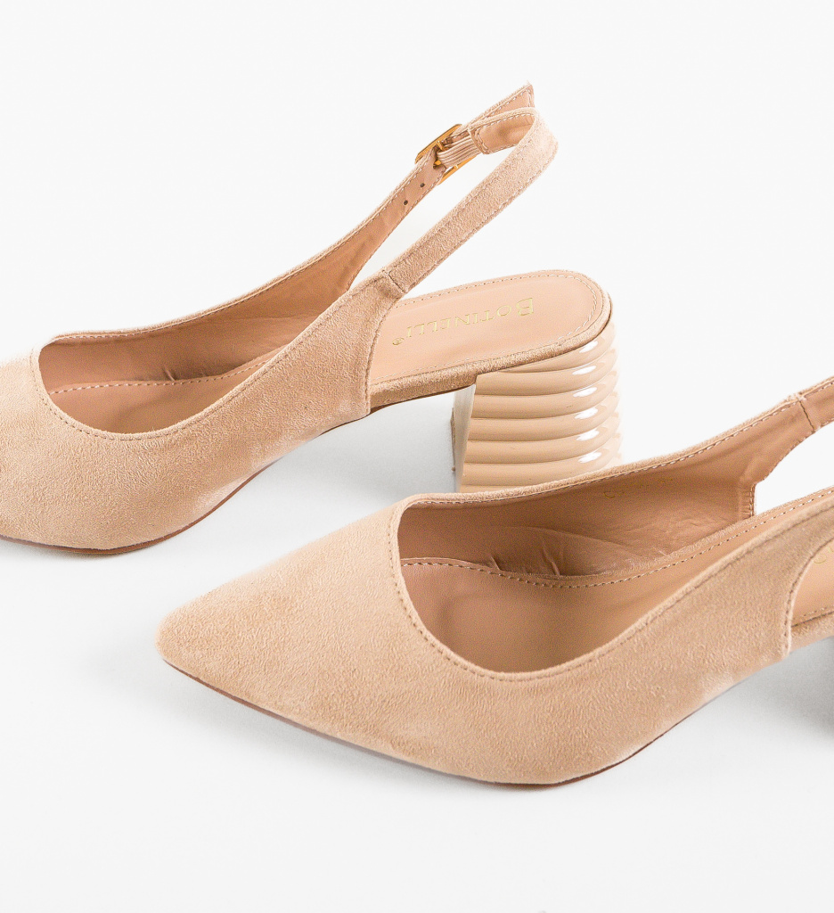 Pantofi Dama Westley Bej | Eleganță și Stil - imagine 7