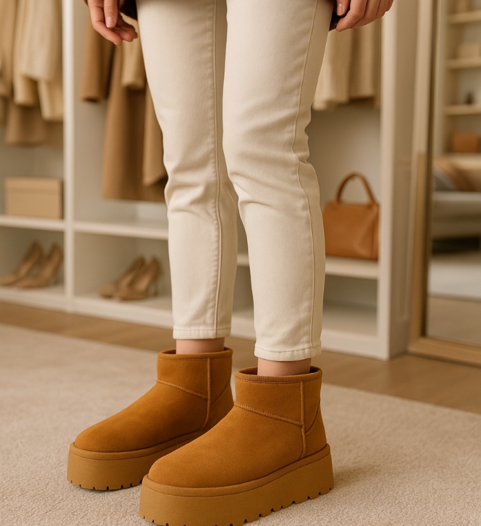 Cizme Dora Camel | Confort și Stil