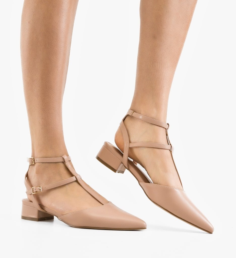 Pantofi Dama Tamara Nude Eleganți