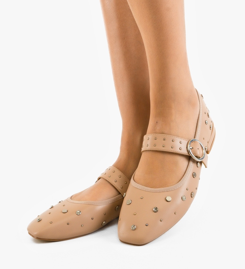 Balerini Dama Obres Bej - Confort și Eleganță - imagine 4