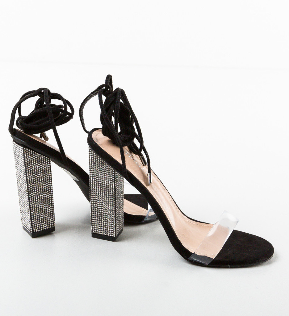 Sandale Starta Negre - Eleganță și Stil - imagine 7