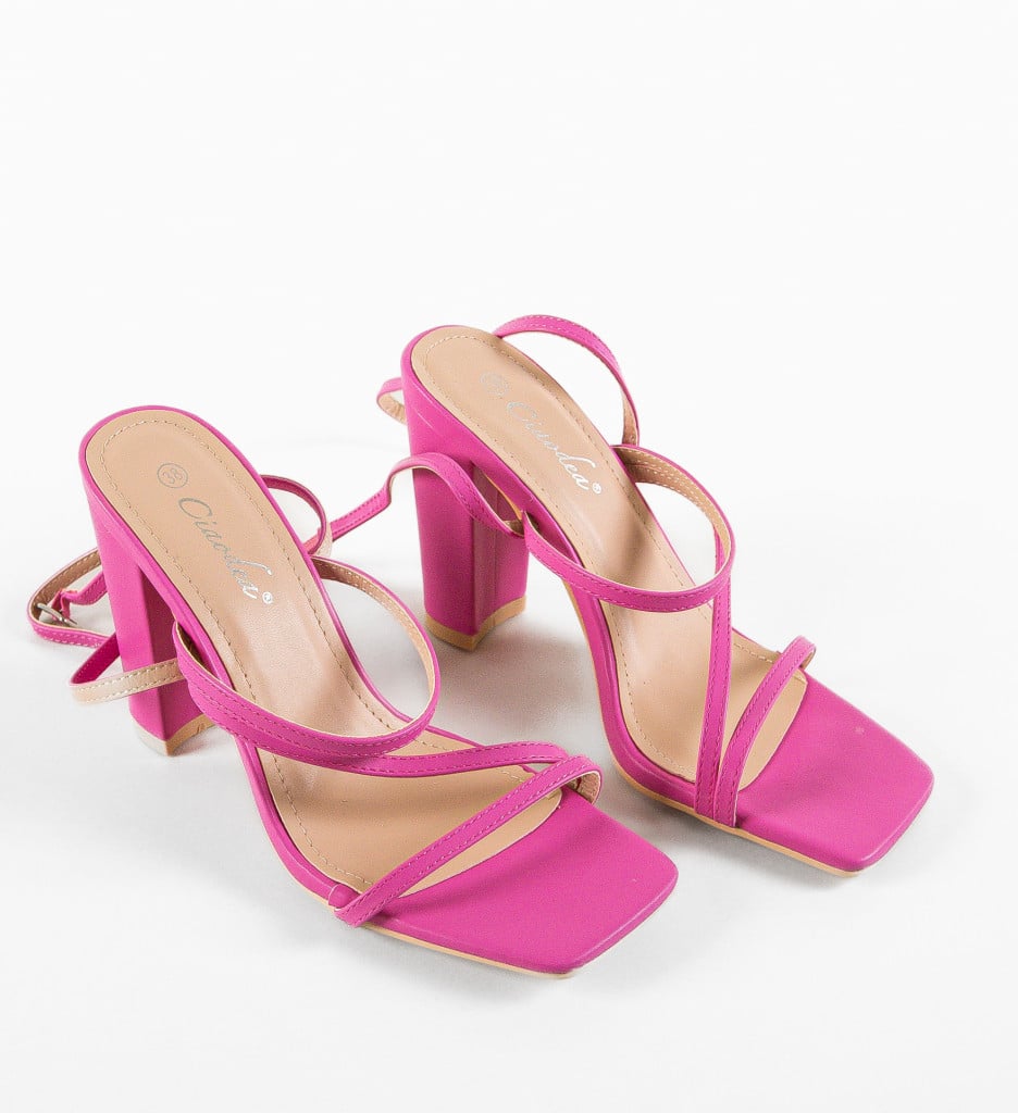 Sandale Inga Fuchsia - Eleganță și Stil - imagine 11