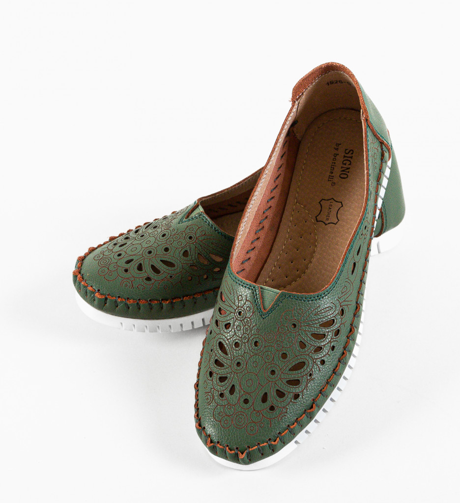 Pantofi Fytay Verzi | Stil și Confort Casual - imagine 6