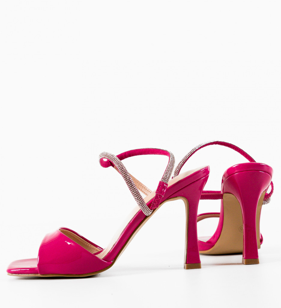 Sandale Okafor Fuchsia | Eleganță Văratică - imagine 7