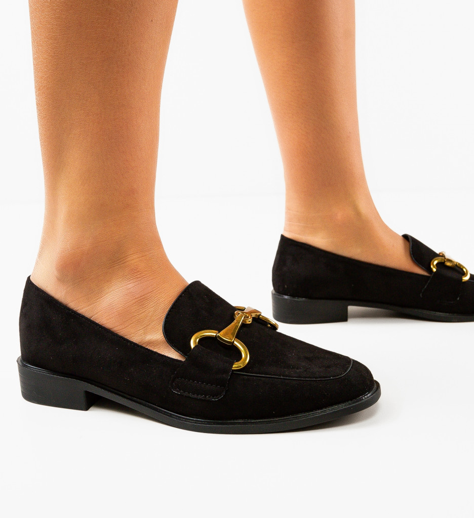 Pantofi Casual Smola Negri - Stil și Confort Zilnic