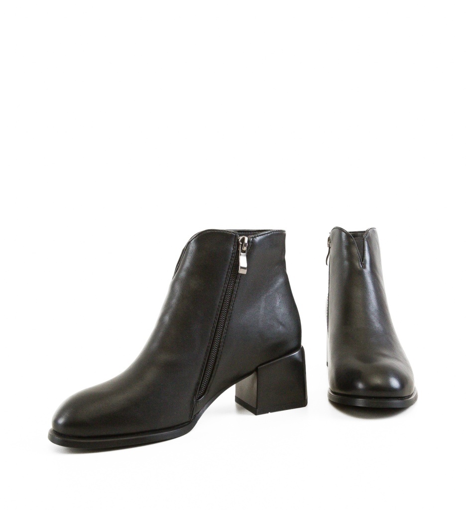 Botine Dama Olaj Negre - Eleganță Urbană - imagine 6